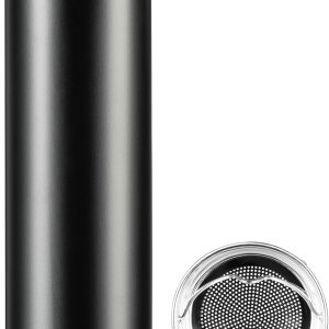 Insulated Water Bottle, 17 oz Stainl Water Bottles, Double Wall Vacuum Hot Drinks Thermo, Metal Water Bottle Keeps Hot for 12 Hrs, Cold for 24 Hrs, for Coffee, Tea